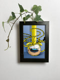 Abracadavase Cadre-vase Marsupilami 10x15