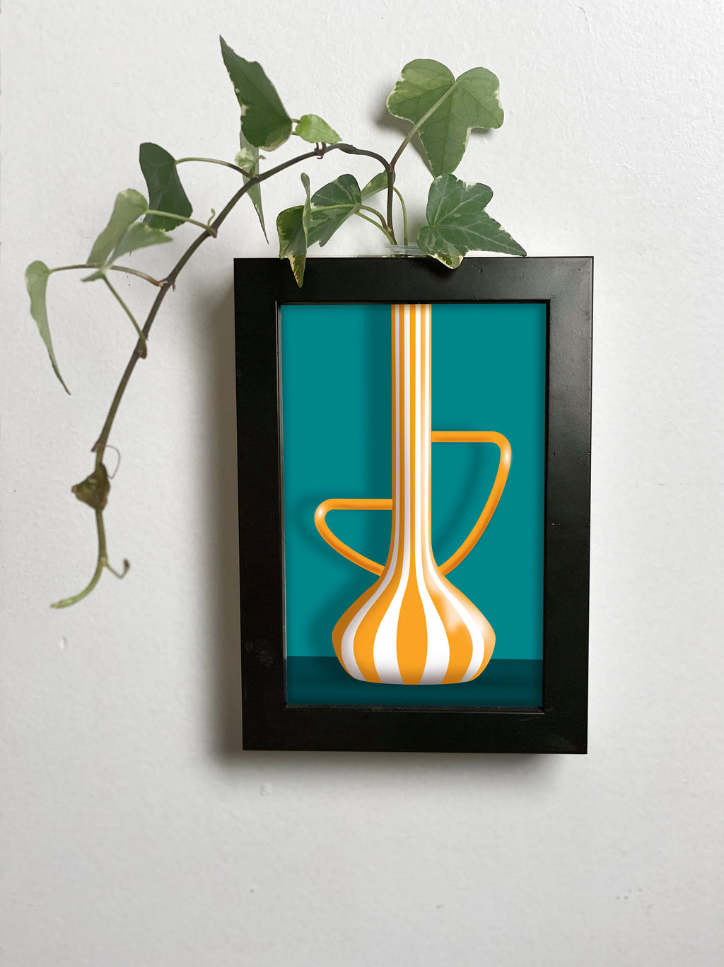 Abracadavase - Cadre vase Orange  10X15