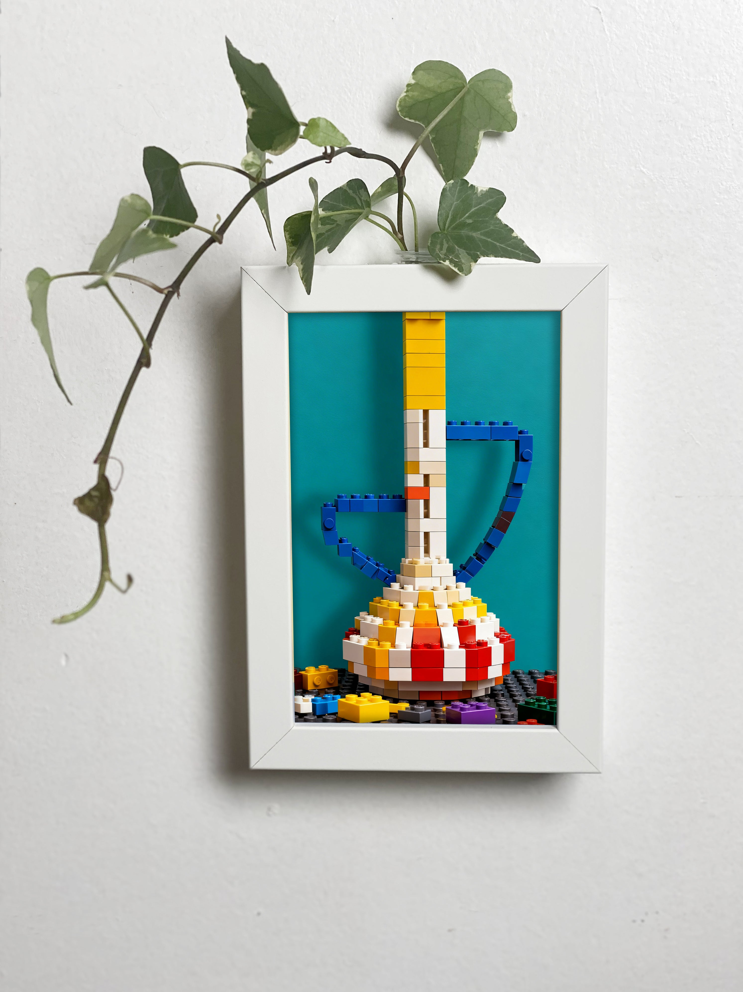 Abracadavase - Cadre vase Lego 10X15