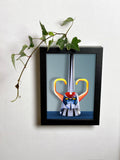 Abracadavase - Cadre vase GOLDORAK 13X18