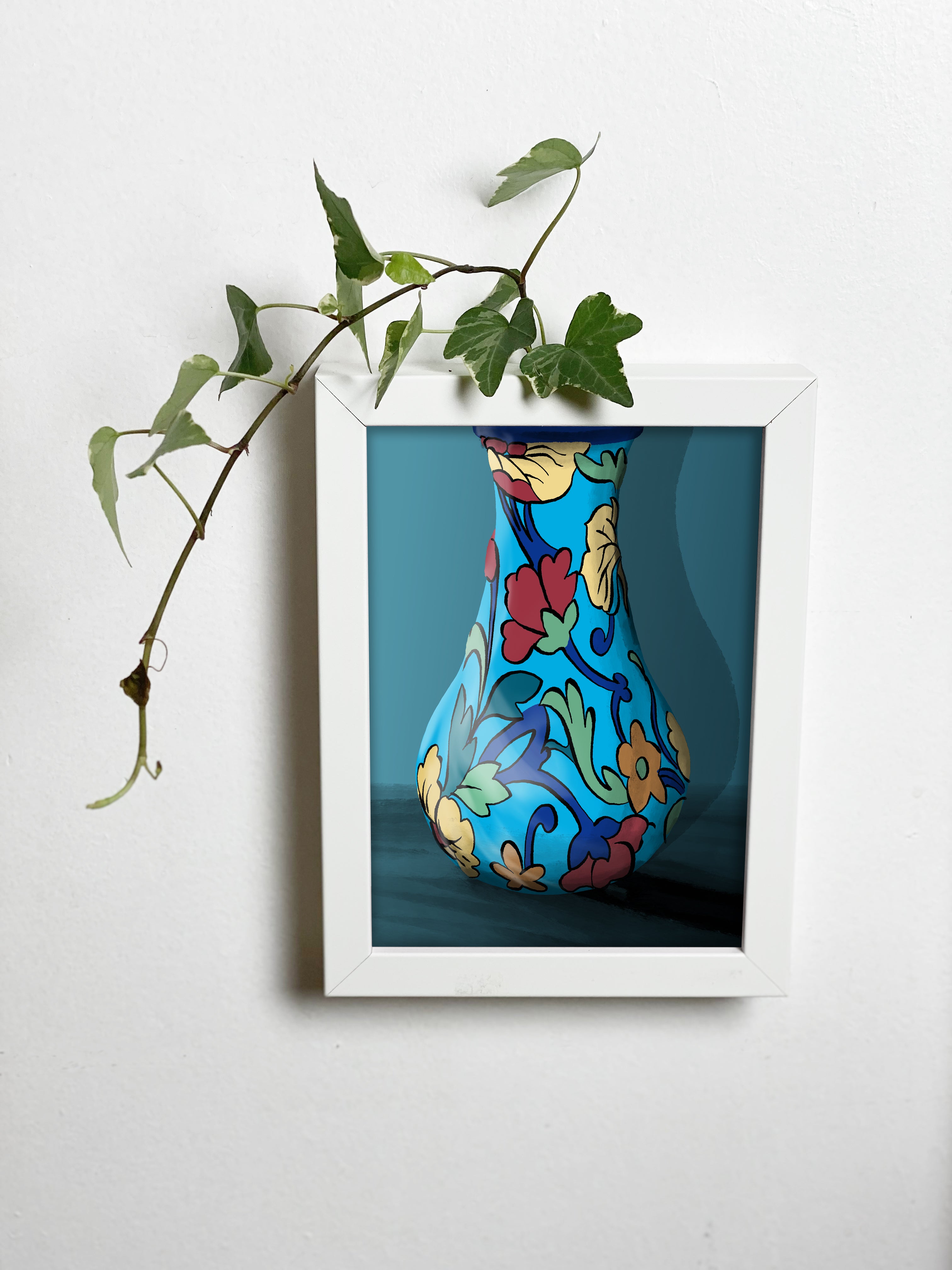 Abracadavase-cadre vase Nonno 13x18 cm