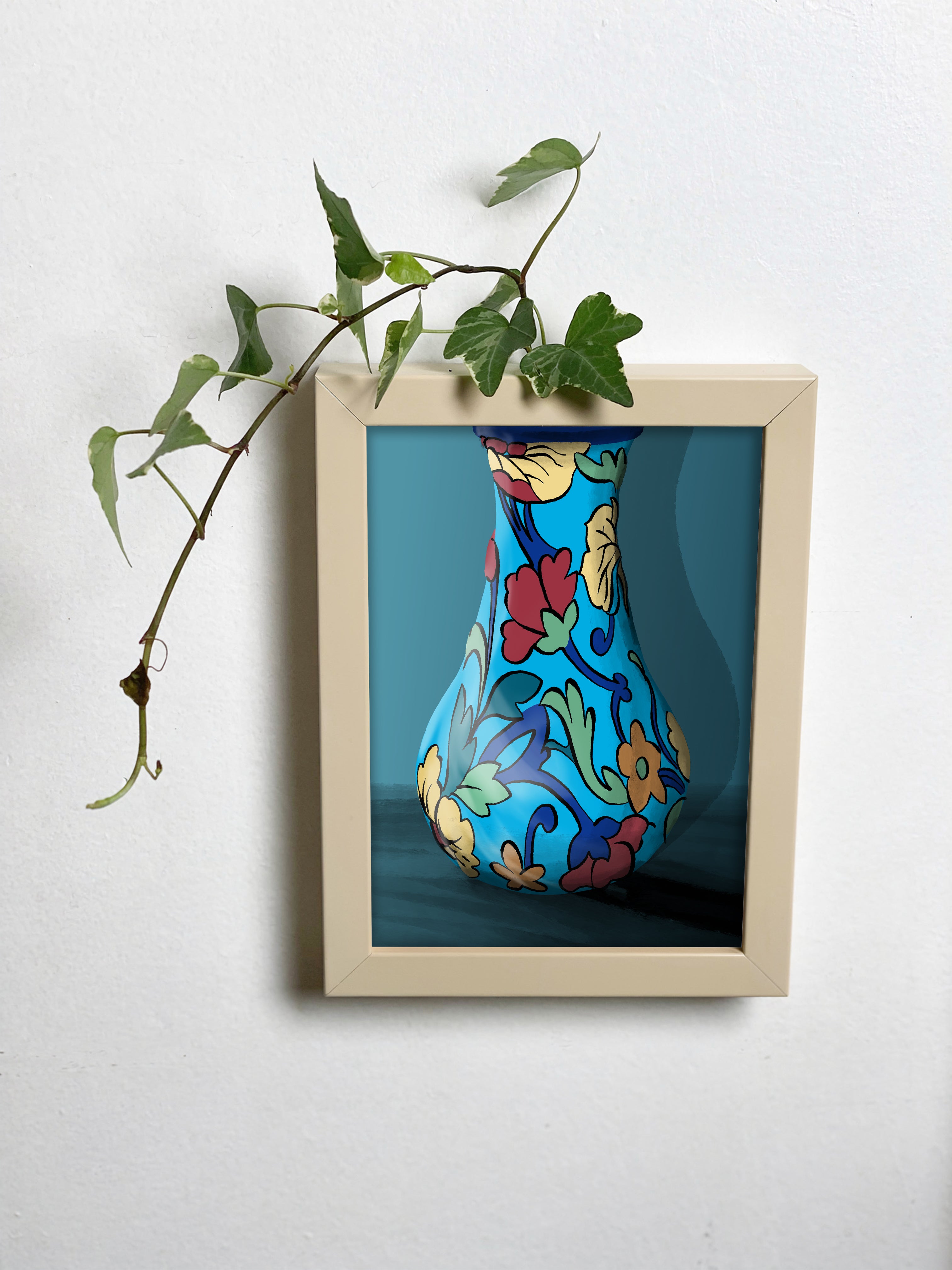 Abracadavase-cadre vase Nonno 13x18 cm