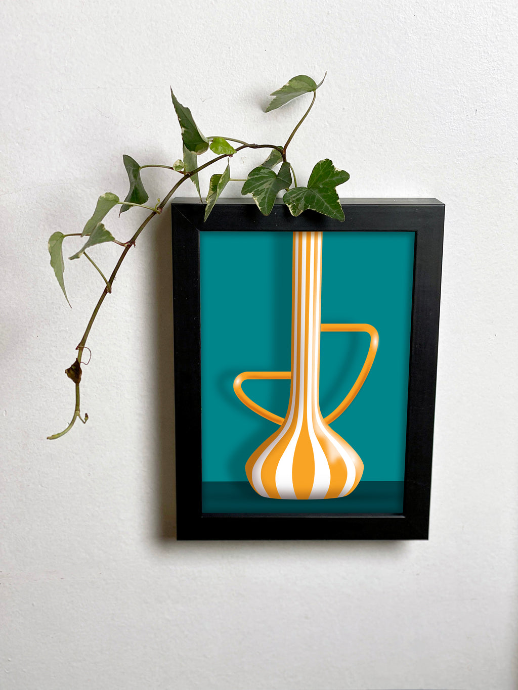 Abracadavase - Cadre vase Orange 13X18