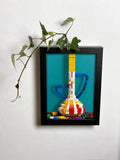 Abracadavase-cadre vase Lego 13x18 cm