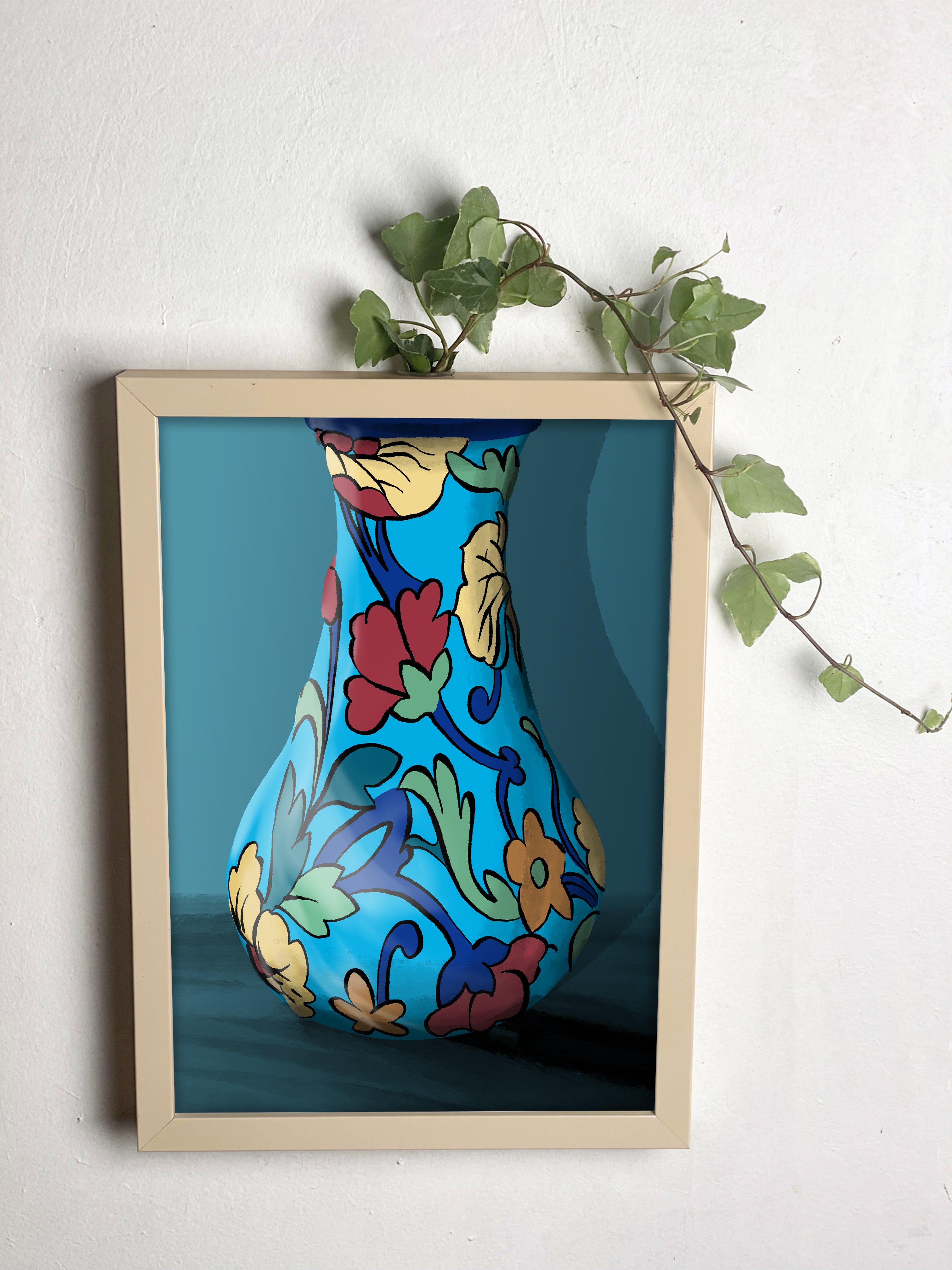 Abracadavase - Cadre vase Nonno A4