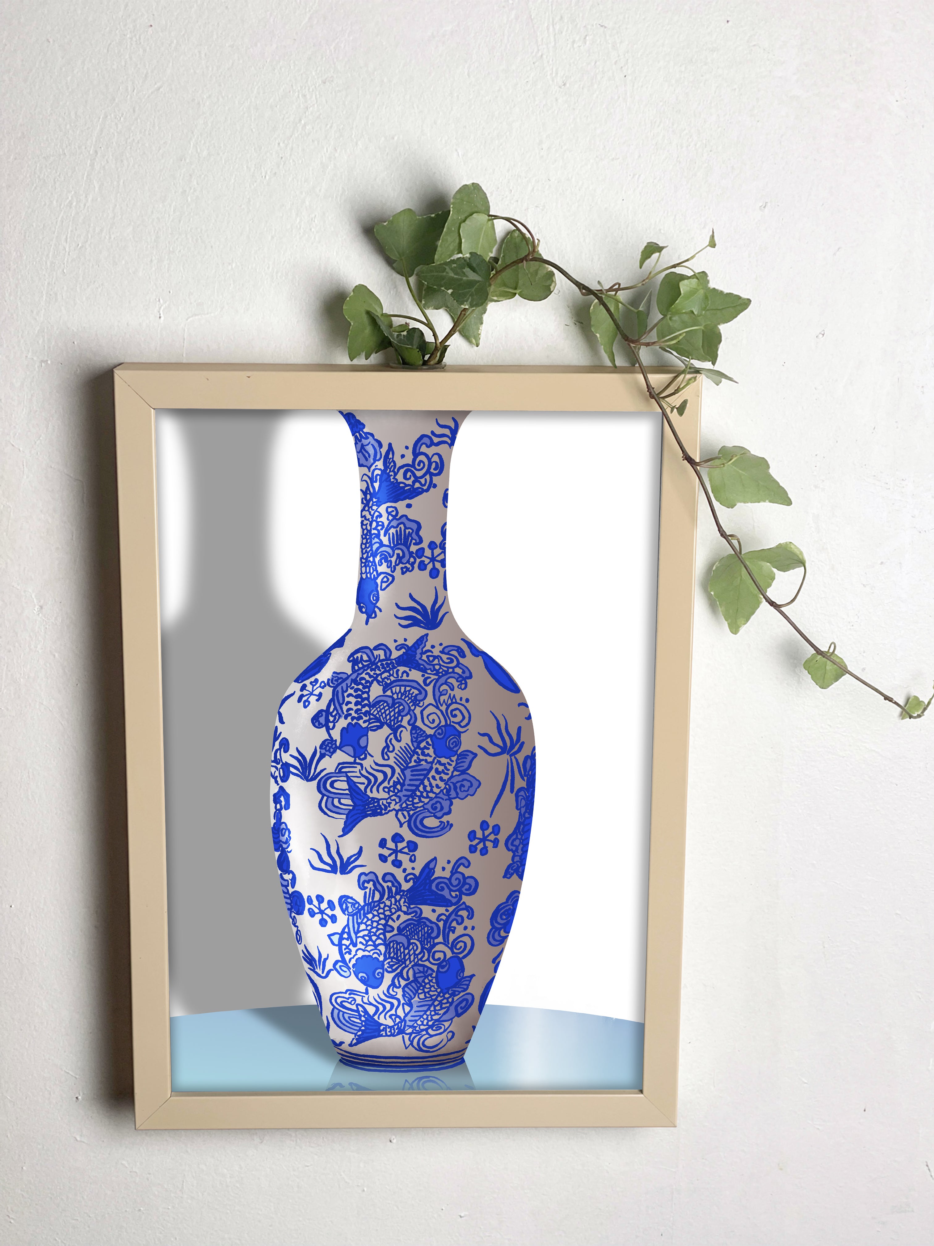 Abracadavase - Cadre vase Victoreia A4