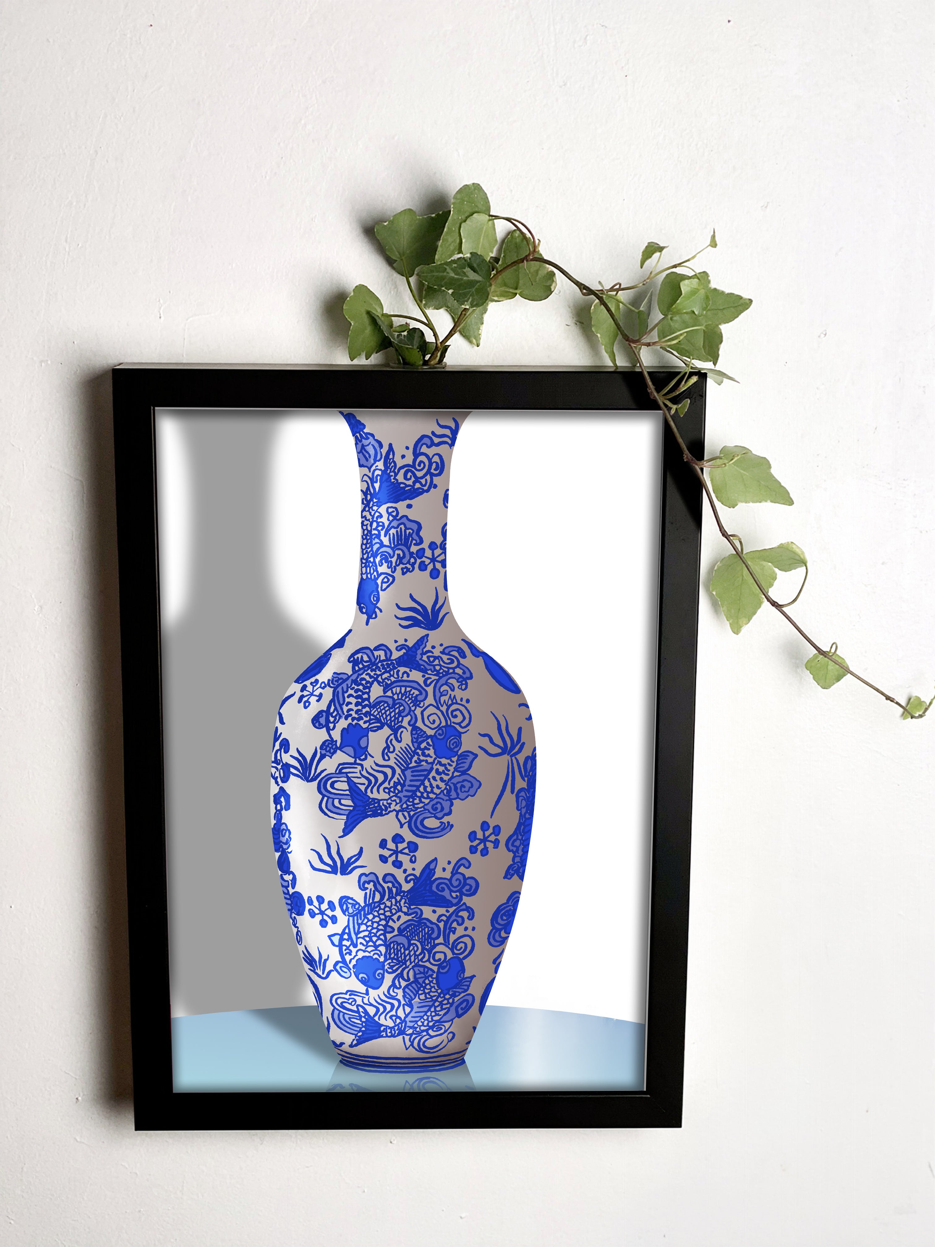 Abracadavase - Cadre vase Victoreia A4