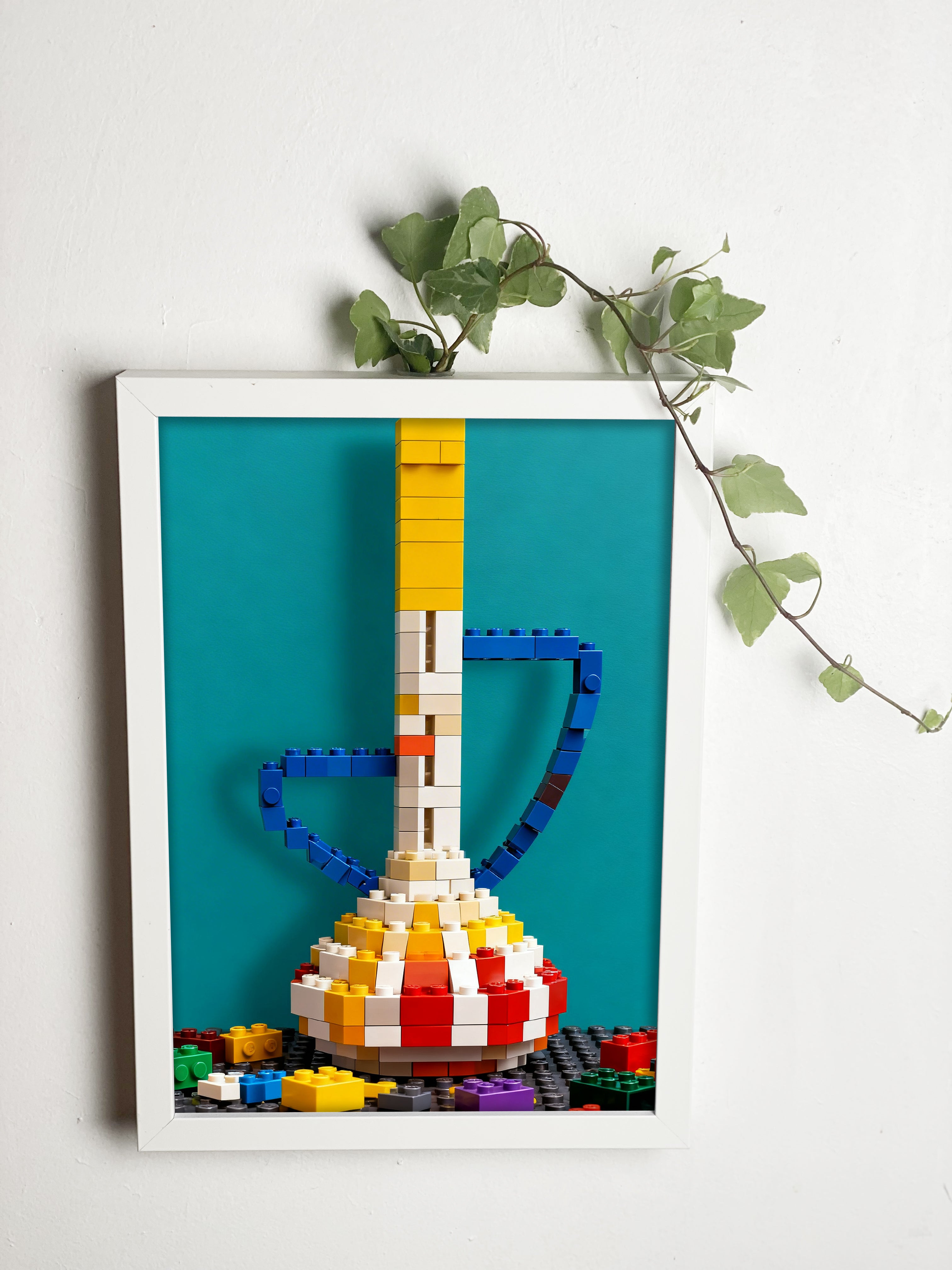 Abracadavase - Cadre vase LEGO A4