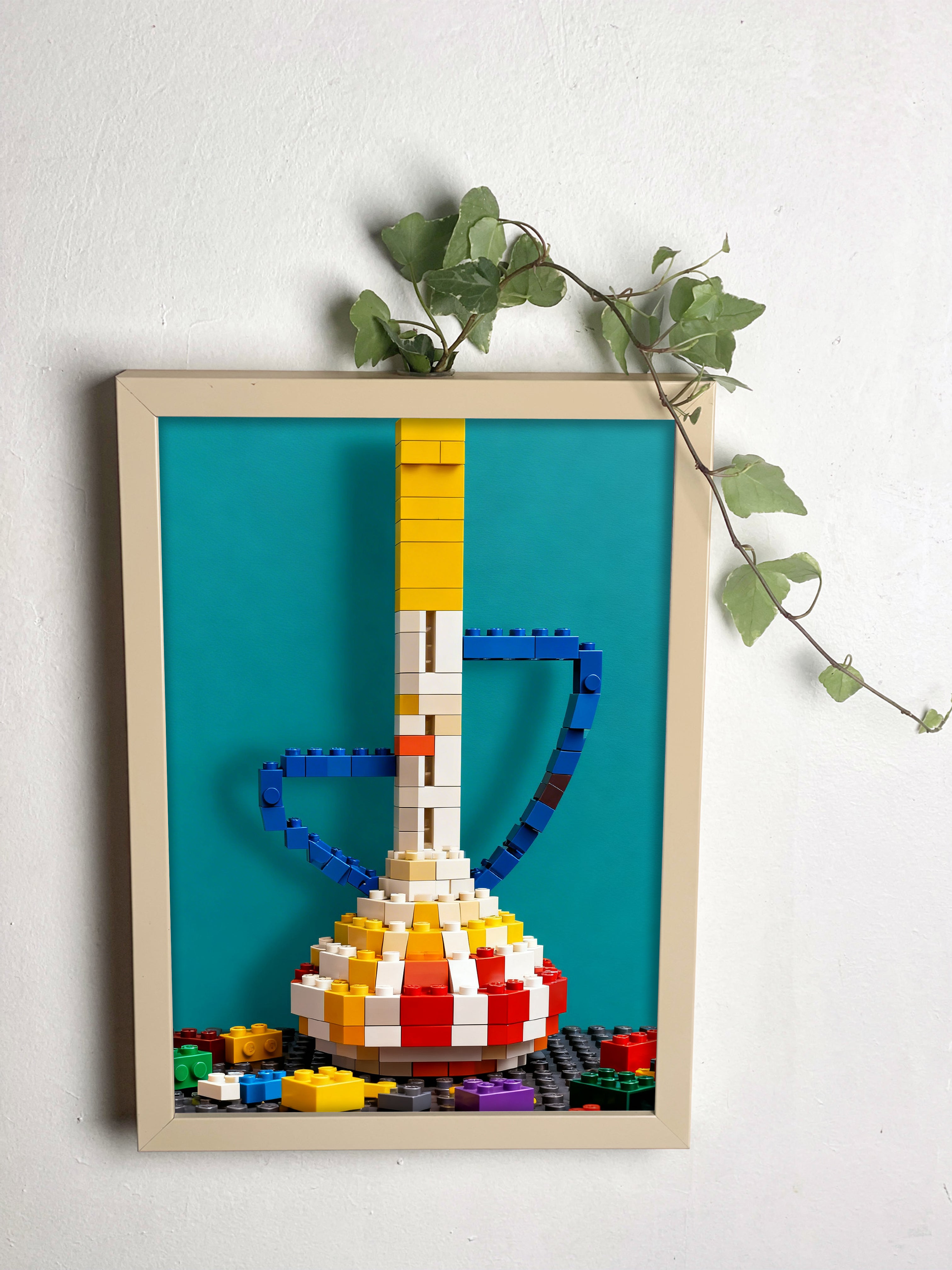 Abracadavase - Cadre vase LEGO A4